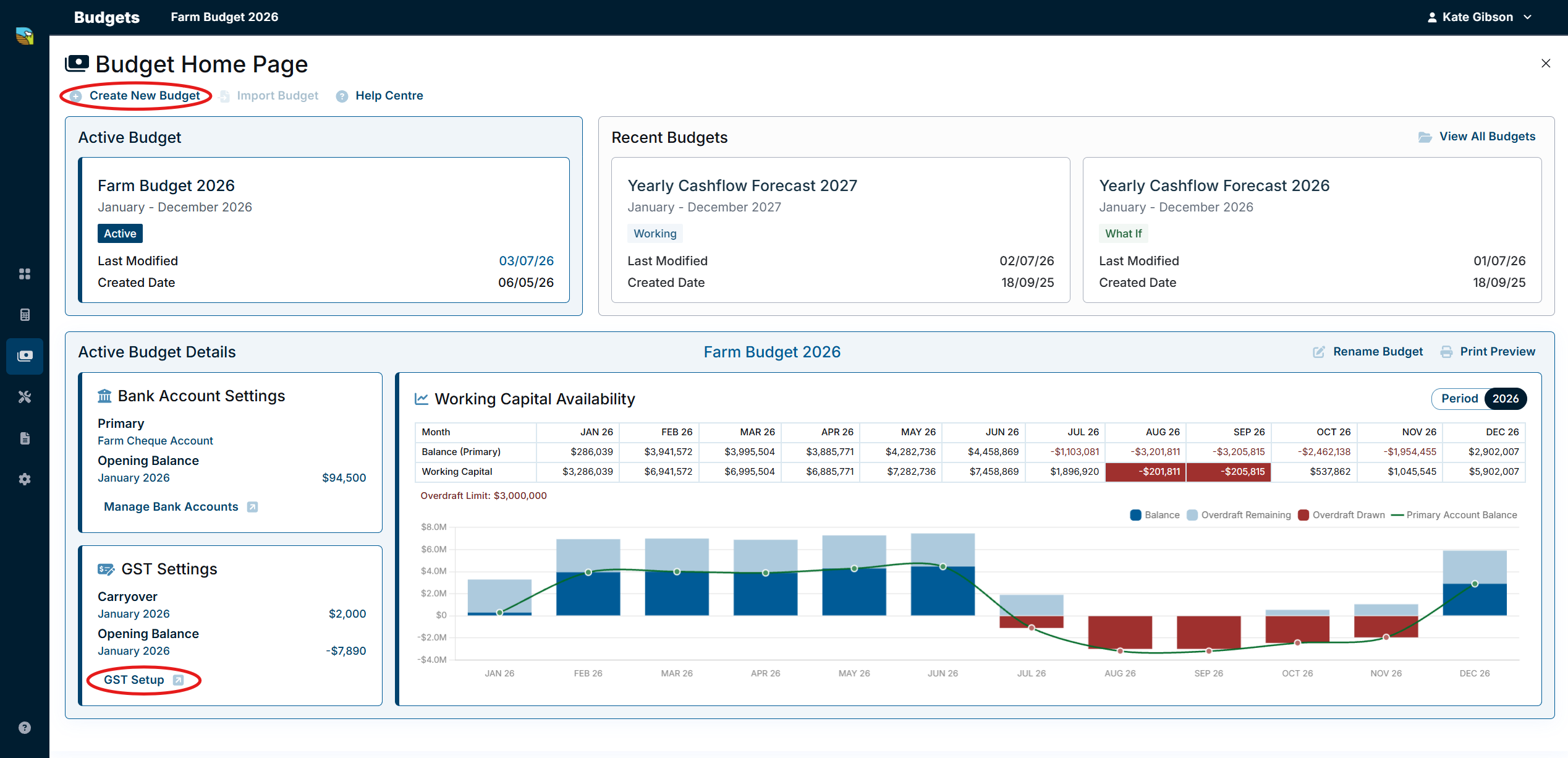 GST Settings via the Budget Home Page.png